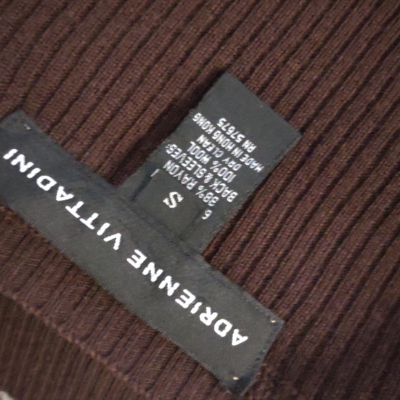 Adrienne Vittadini Ladies Luxury Pure Wool Front Placket Cardigan Sweater - Picture 15 of 17